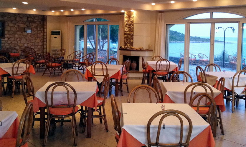 Annema Hotel And Restaurant Monemvasía Restoran fotoğraf